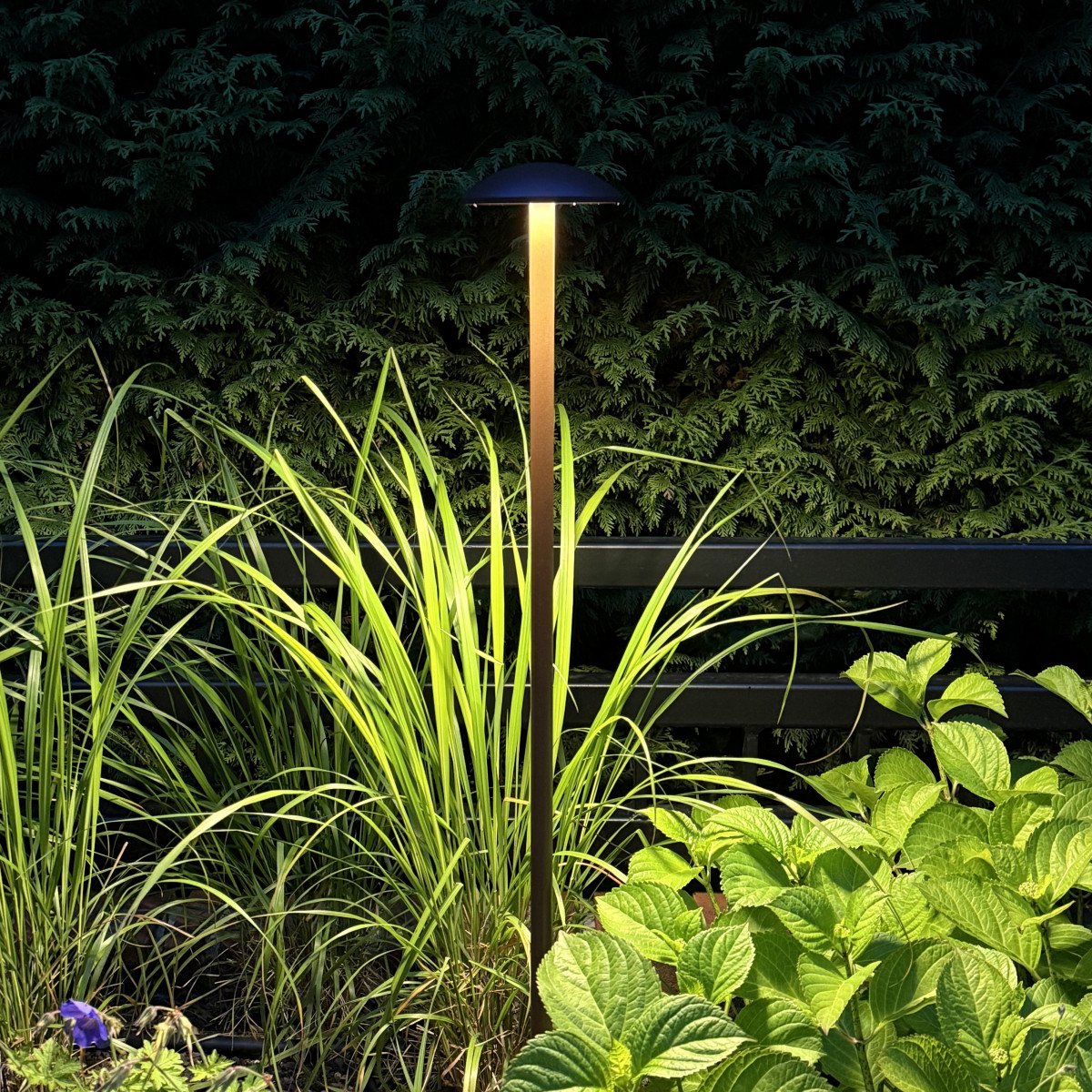 Schwarz Jazzy Gartenlampe small Aluminium IP65