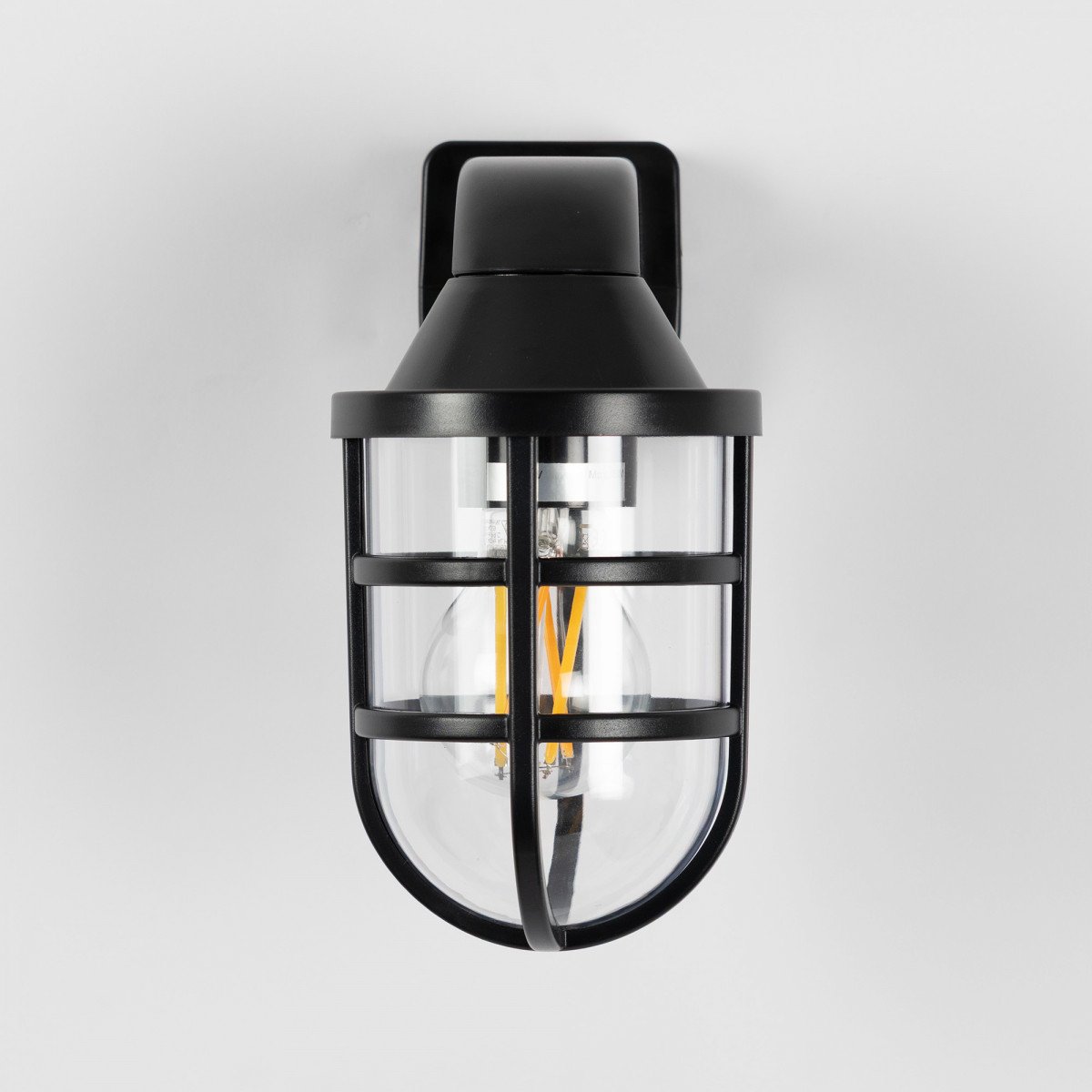 Davi Wandleuchte Schwarz