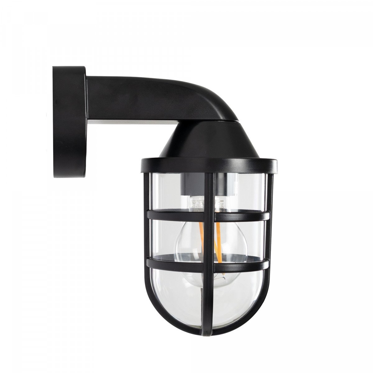 Davi Wandleuchte Schwarz