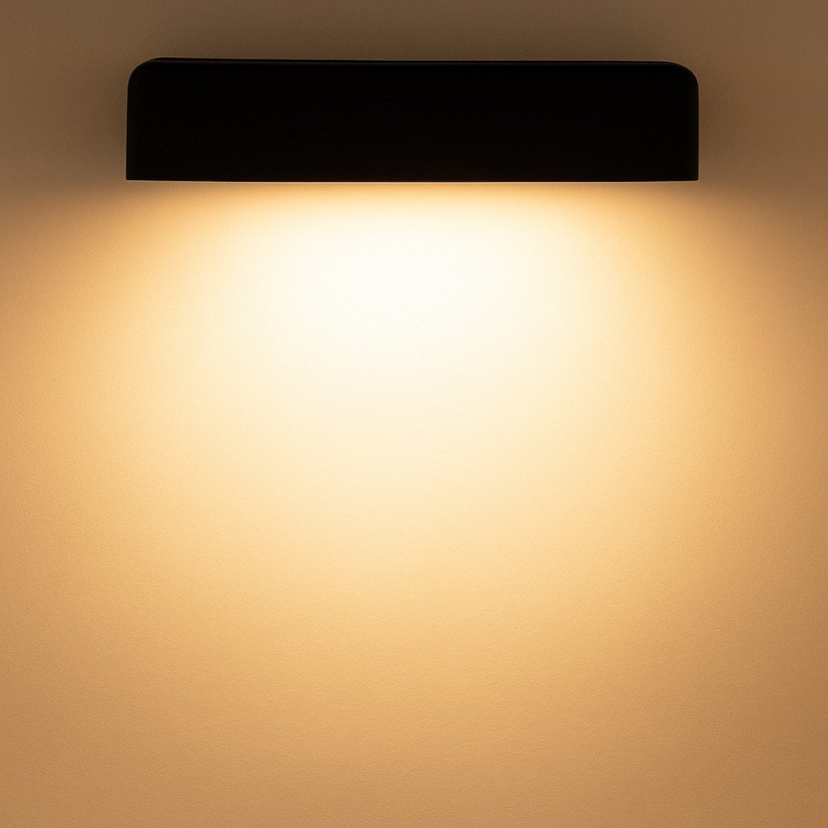 Außenleuchte Warwick Wandleuchte Schwarz Aluminium Modern