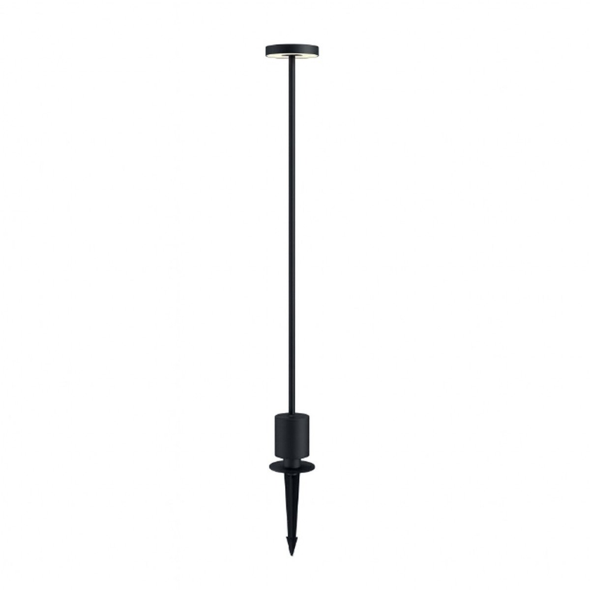 Schwenkbare Außenlampe Tyra Gartenlampe Schwarz Aluminium Modern