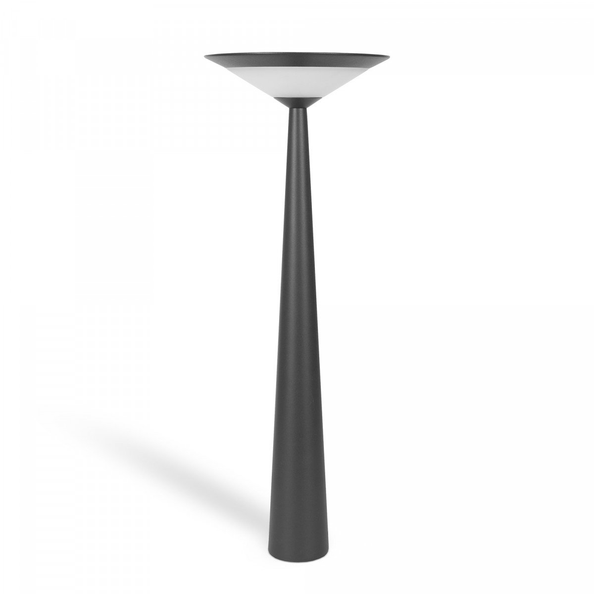 Außenleuchte Elin Gartenlampe Schwarz Aluminium modern