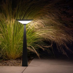 Außenleuchte Elin Gartenlampe Schwarz Aluminium modern