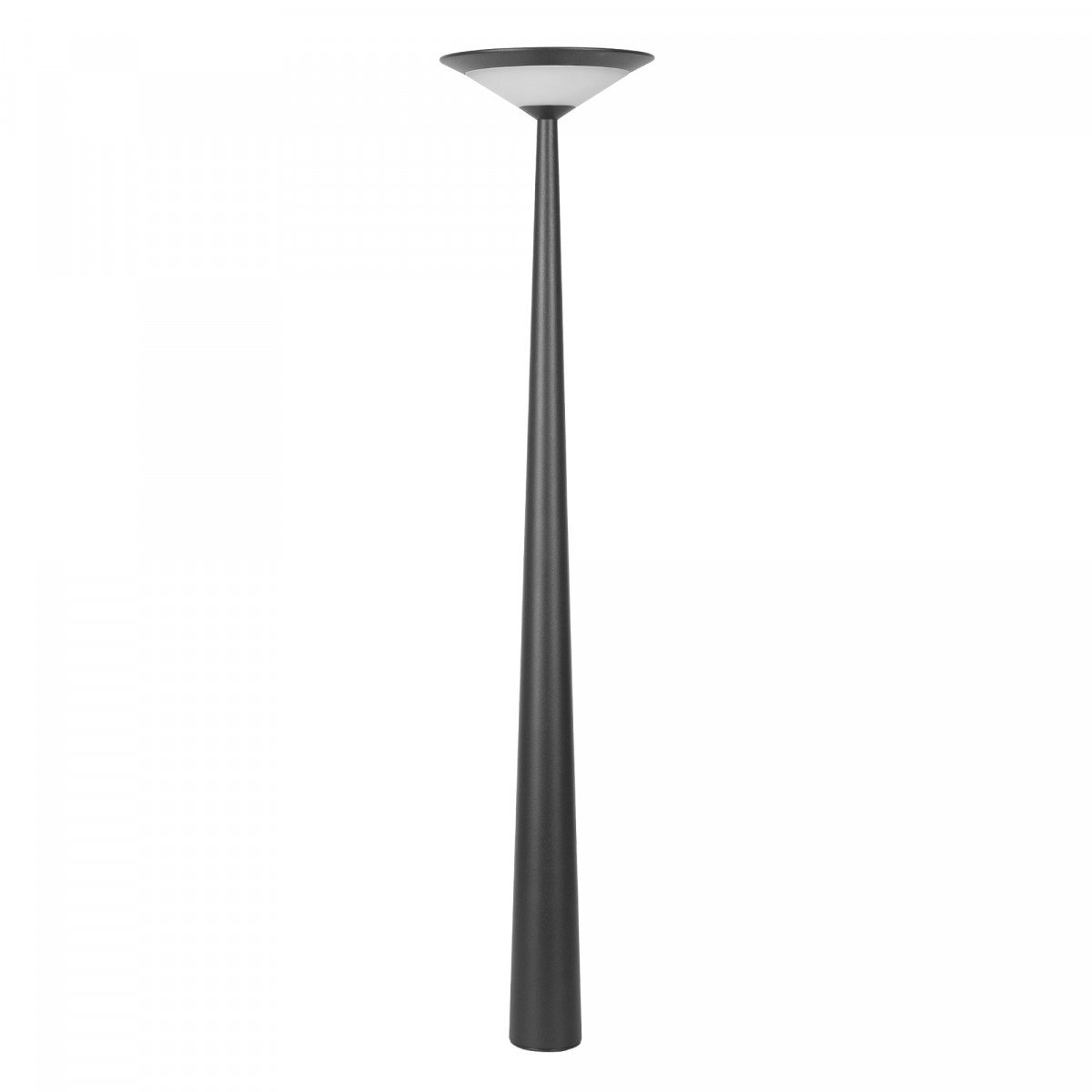 Außenleuchte Elin Gartenlampe Schwarz Aluminium modern