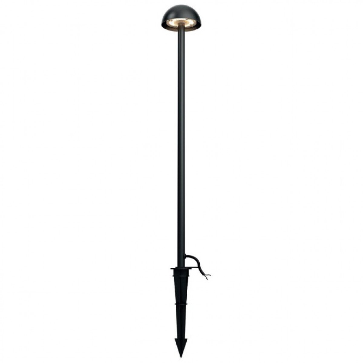 Schwarze Lina Gartenlampe 60cm Aluminium IP65