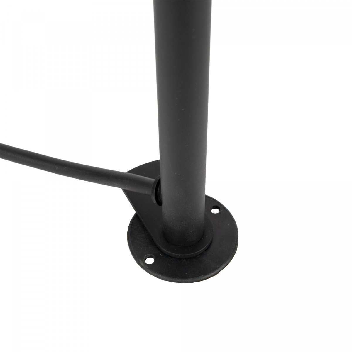 Schwarze Lina Gartenlampe 60cm Aluminium IP65