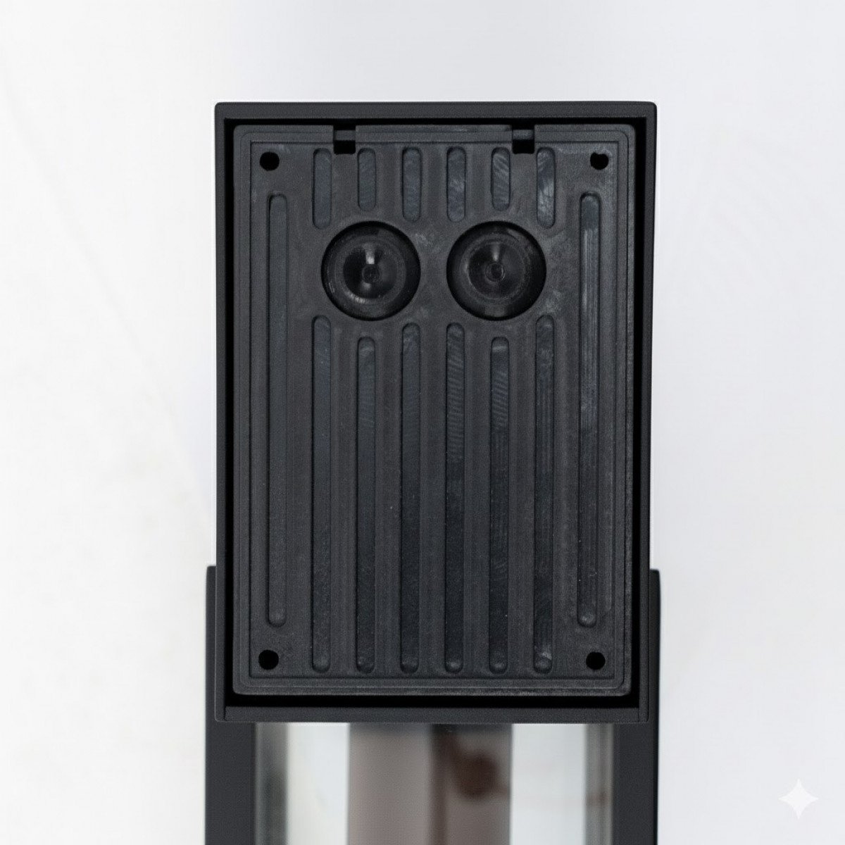 Außenbeleuchtung Zaragoza Wandleuchte Schwarz Aluminium