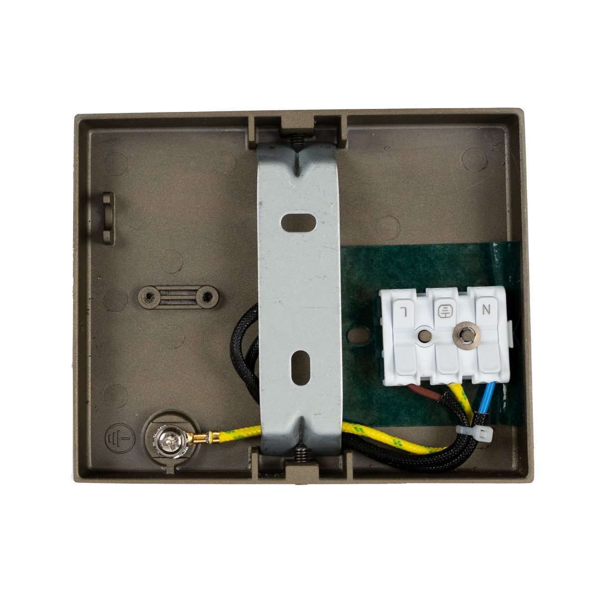 Innenbeleuchtung – Mila Aufbauleuchte Bronze Aluminium Modern