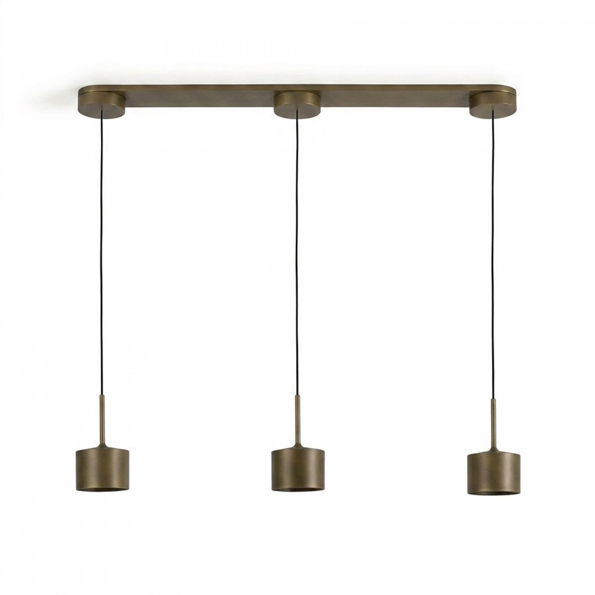 innenbeleuchtung june hängelampe bronze modern 3-flammig