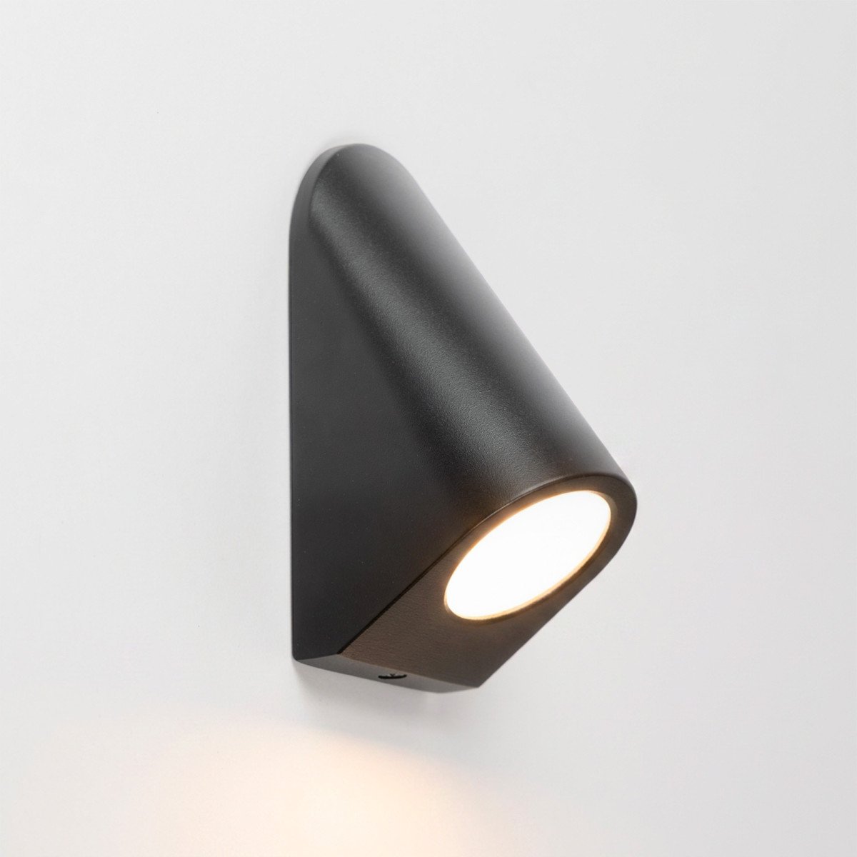 Außenlampe Alan Wandleuchte schwarz modern Aluminium