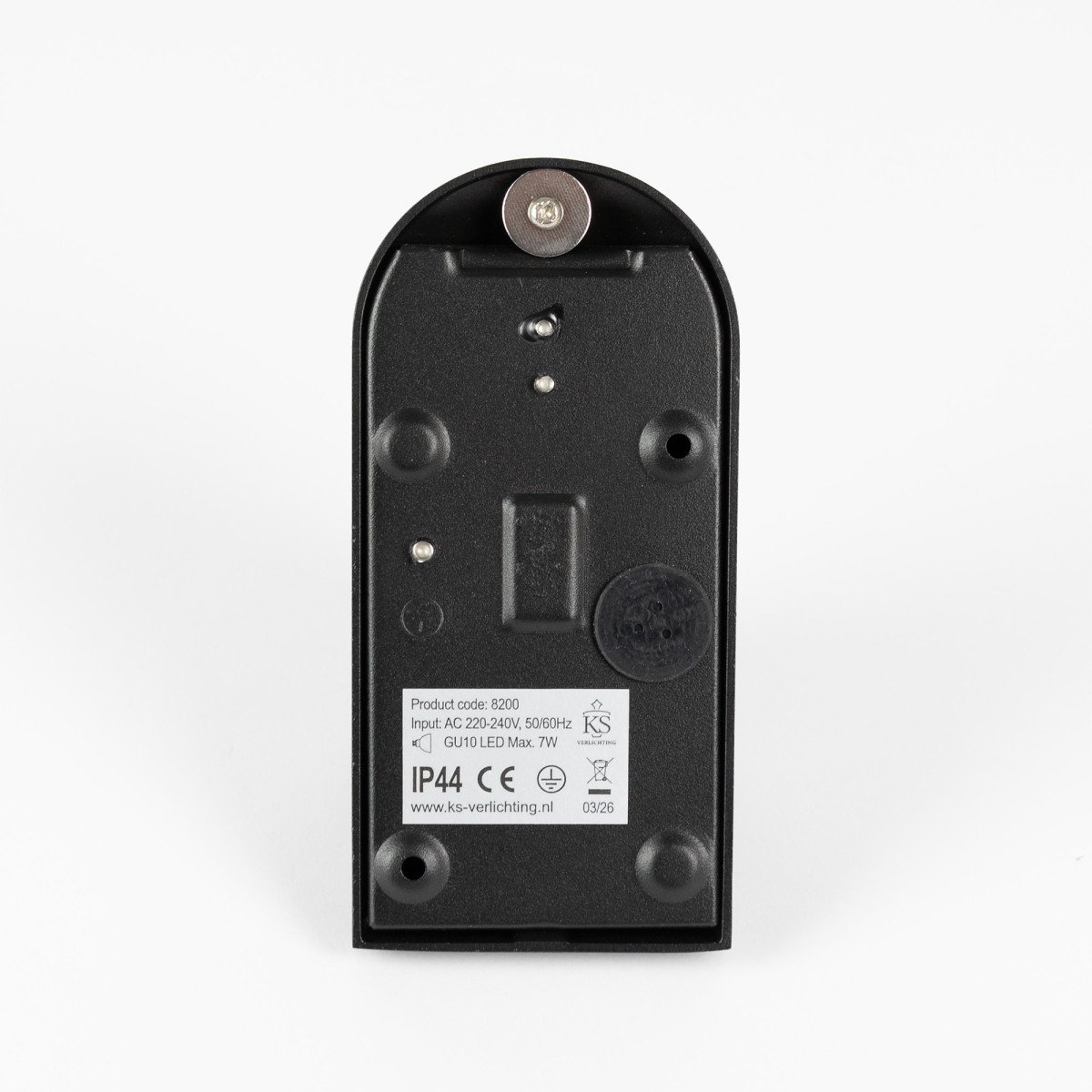 Außenlampe Alan Wandleuchte schwarz modern Aluminium