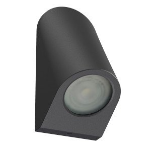 Außenlampe Alan Wandleuchte schwarz modern Aluminium