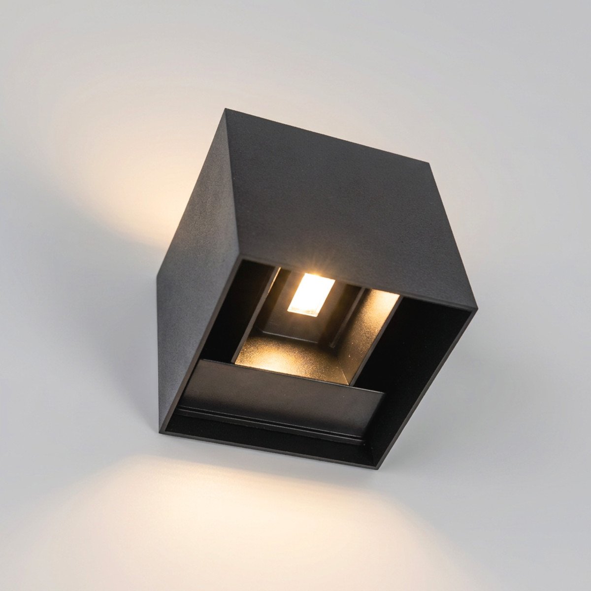 Außenlampe Brian Wandleuchte schwarz LED modern
