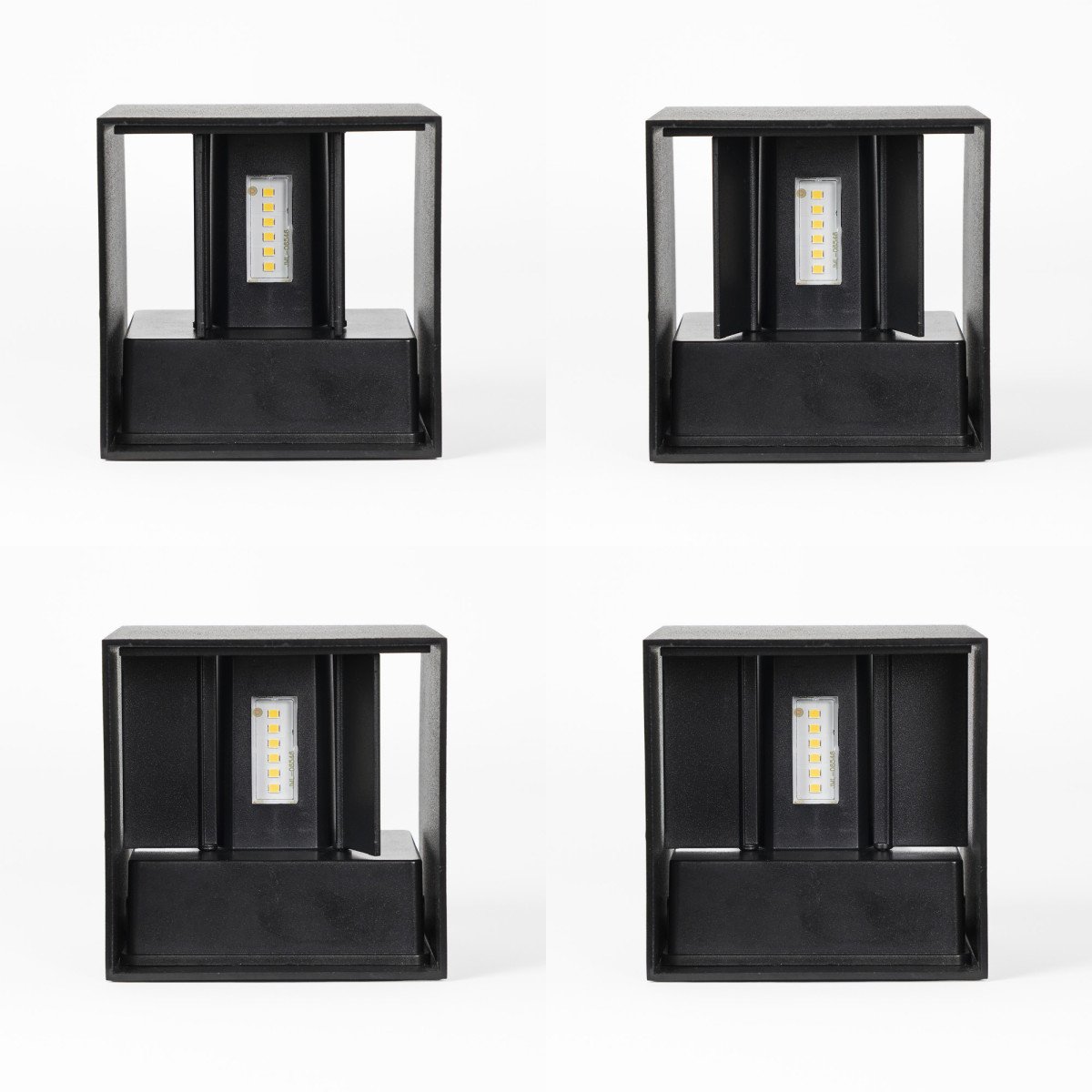 Außenlampe Brian Wandleuchte schwarz LED modern