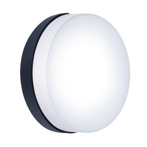 Außenlampe Cedric Wandleuchte schwarz Aluminium modern