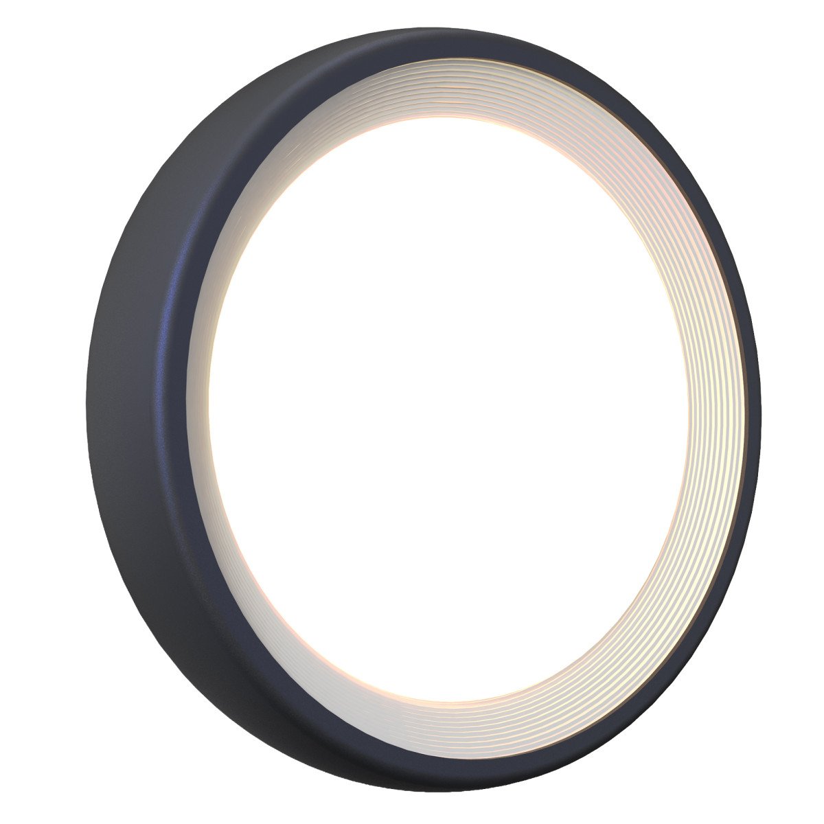 Außenleuchte Flint Wandleuchte Schwarz modern Aluminium