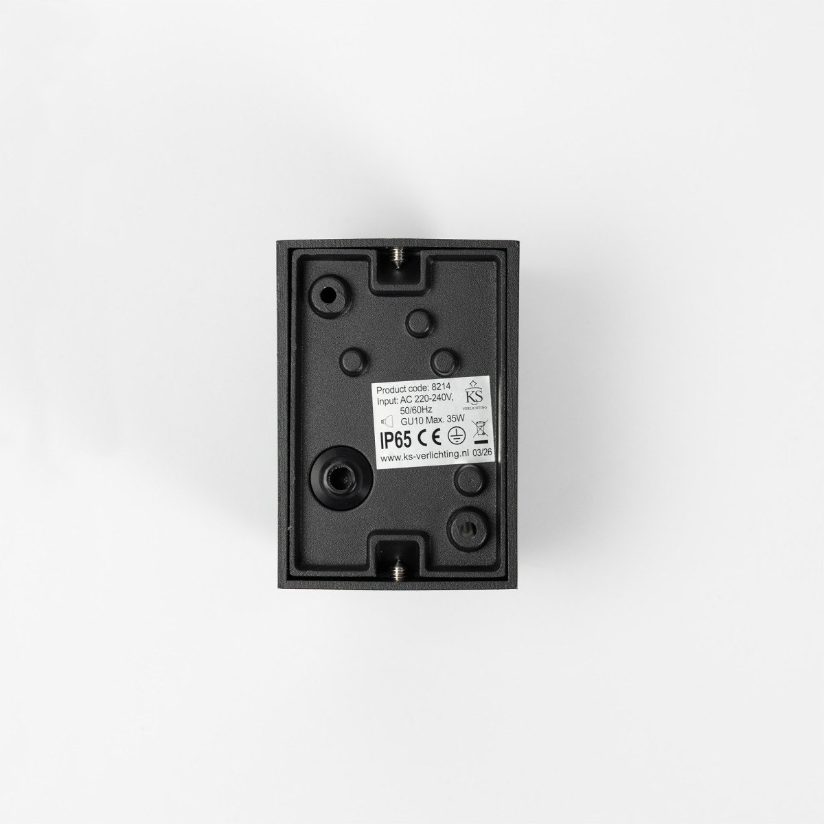 Außenleuchte Oscar Wandleuchte Schwarz GU10 Modern