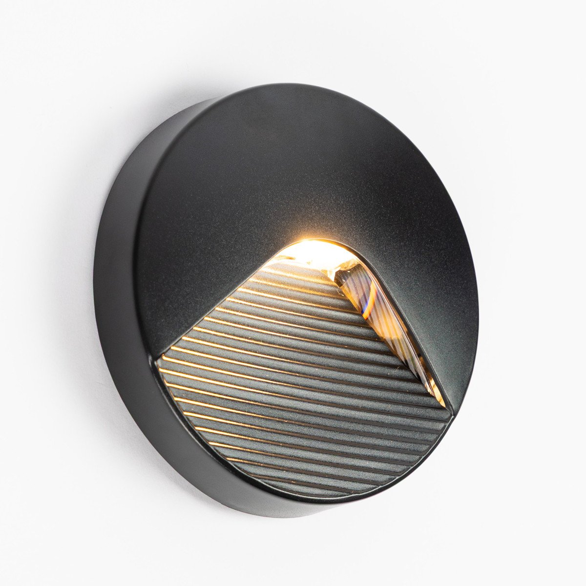 Außenleuchte Emily Wandleuchte schwarz 12,8 cm modern