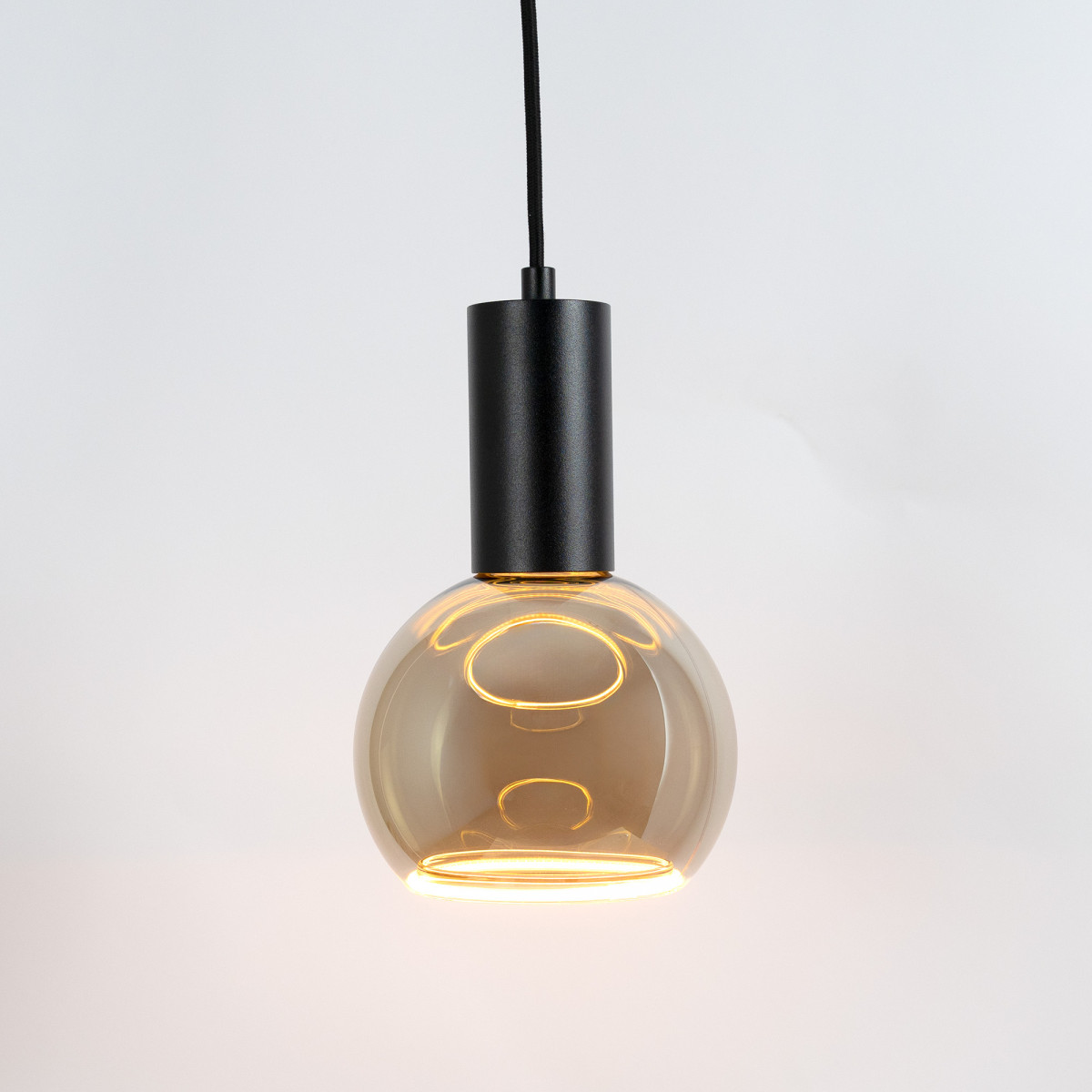 Innenlampe Luxum Pendelleuchte Schwarz Aluminium modern