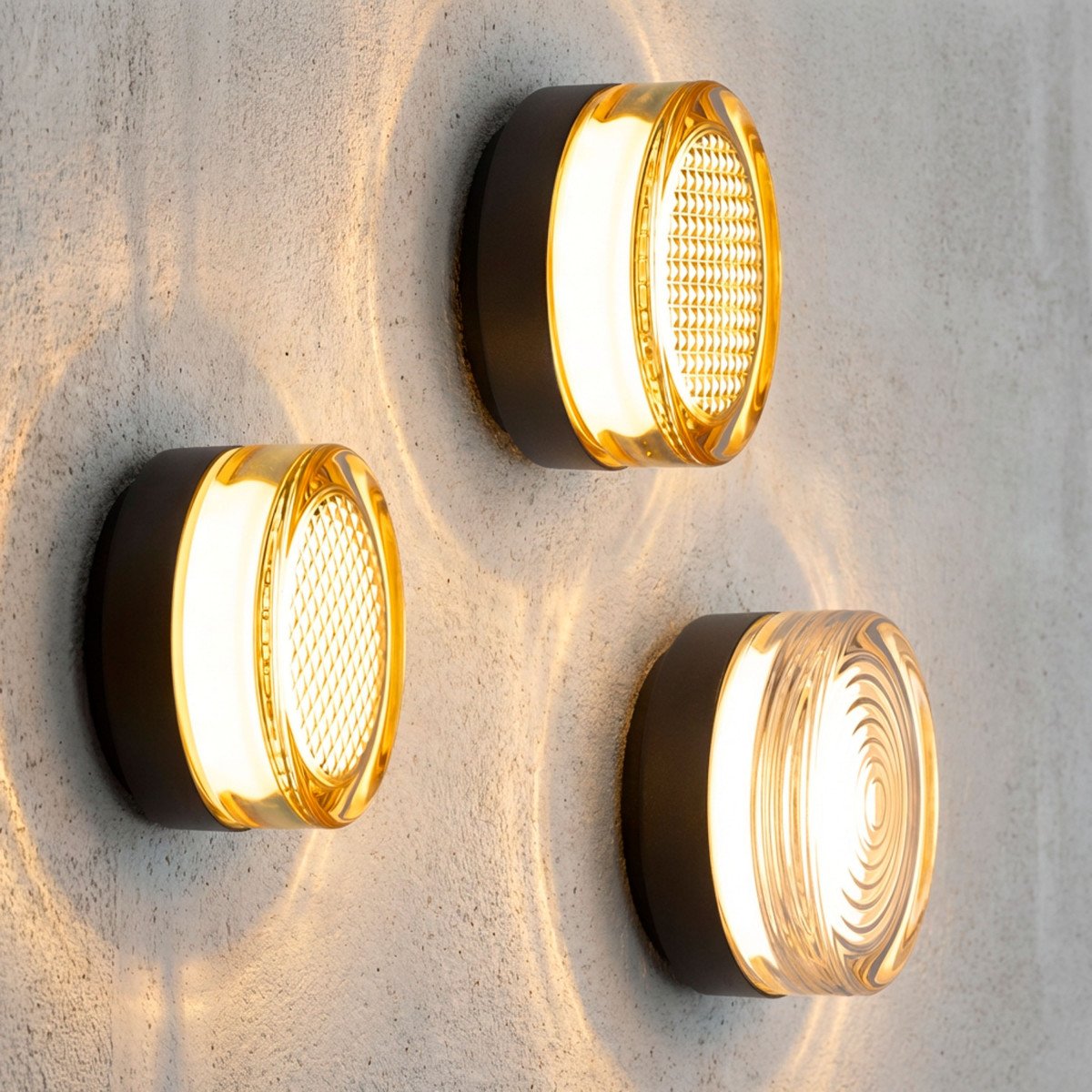 Innenlampe Nolan Wandleuchte Deckenleuchte schwarz