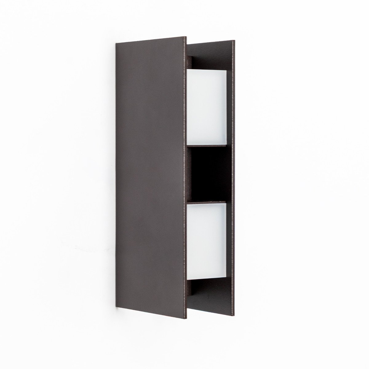 Außenleuchte Forms Wandleuchte Schwarzbraun modern