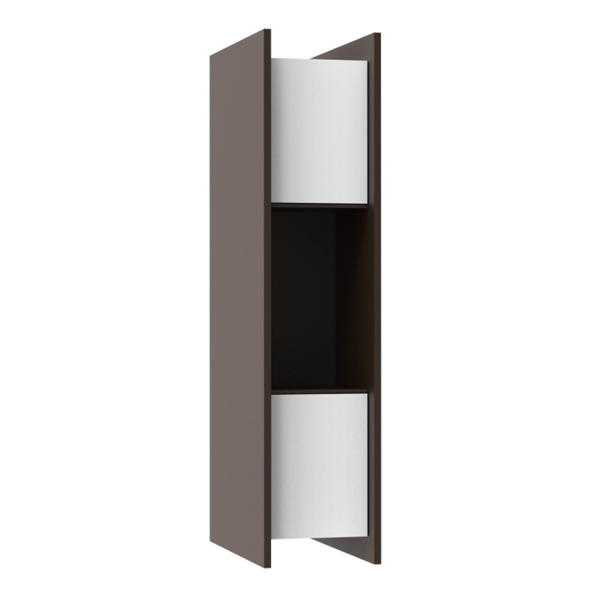 Außenleuchte Forms Wandleuchte Schwarzbraun modern
