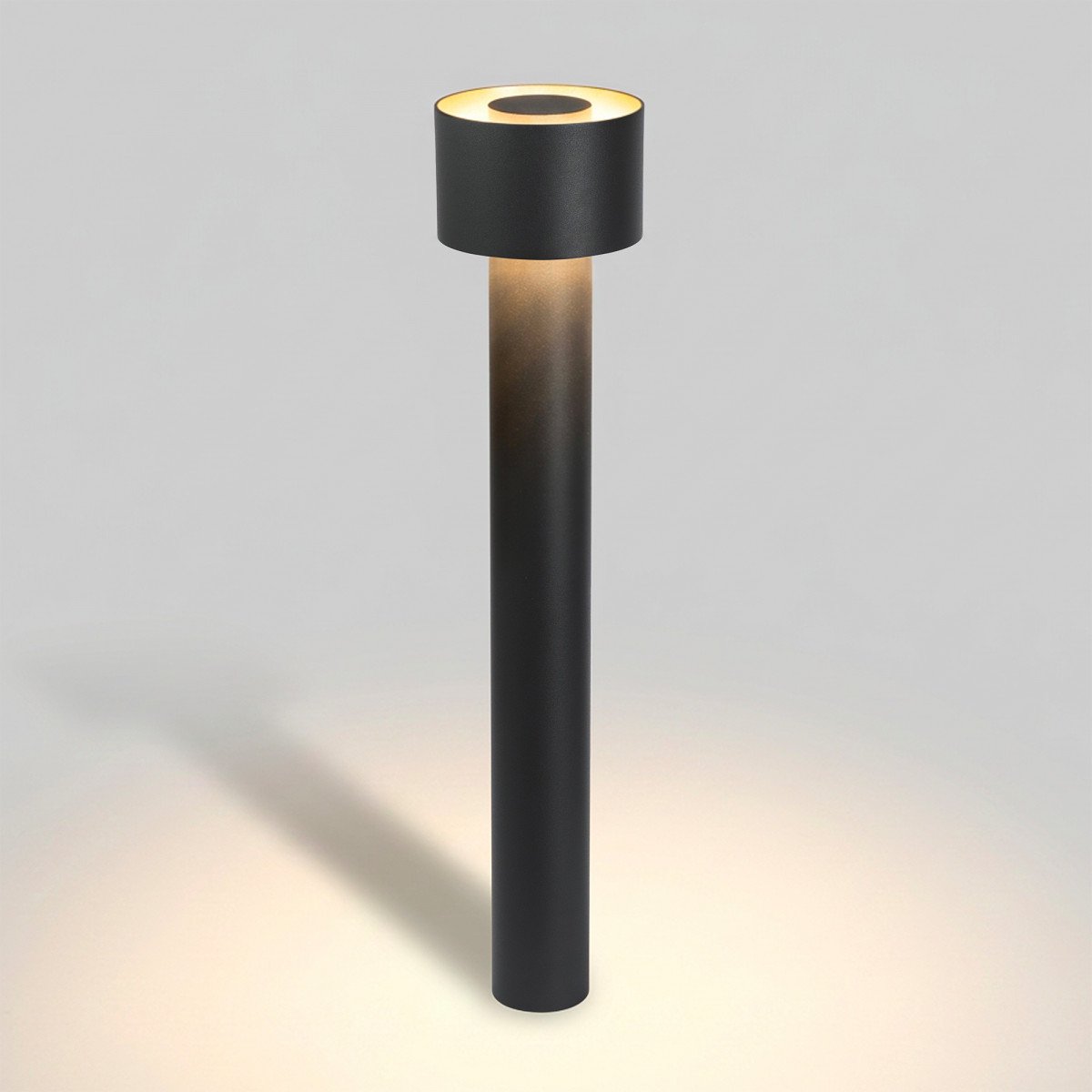 außenlampe leeds gartenlampe schwarz aluminium modern