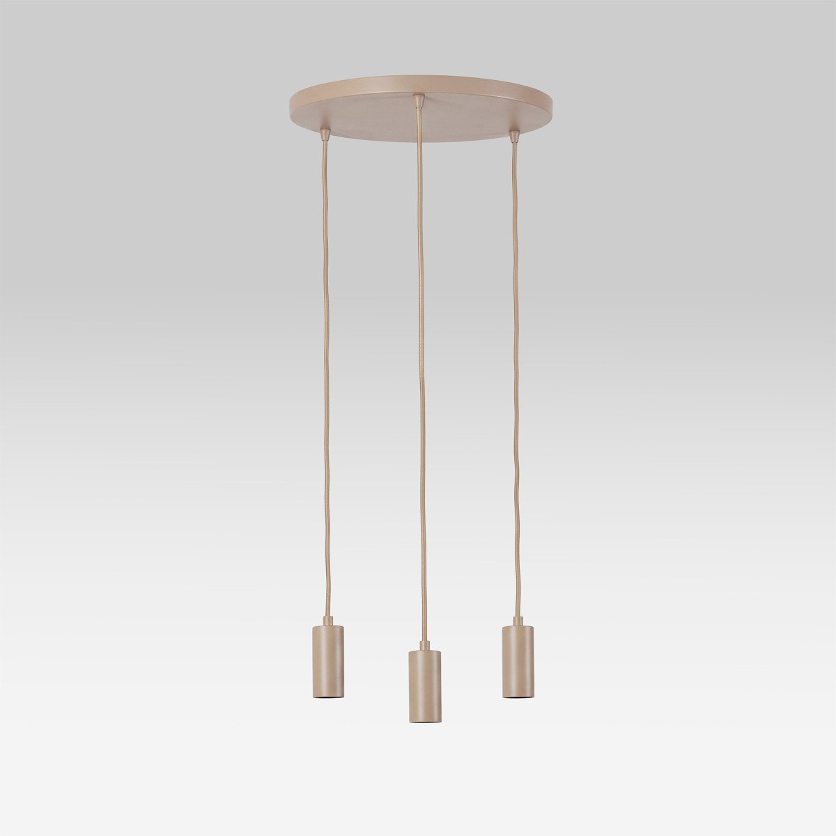 Innenbeleuchtung Dari 3-flammige Pendelleuchte Sand modern
