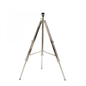 Messinglampe in Antik-Nickel mit E27-Fassung Messinglampe in Antik-Nickel mit E27-Fassung