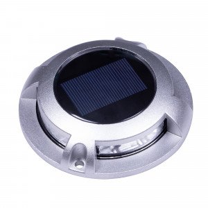 LED Solar Bodeneinbauleuchte rund Puck solar LED Solar Bodeneinbauleuchte rund Puck solar