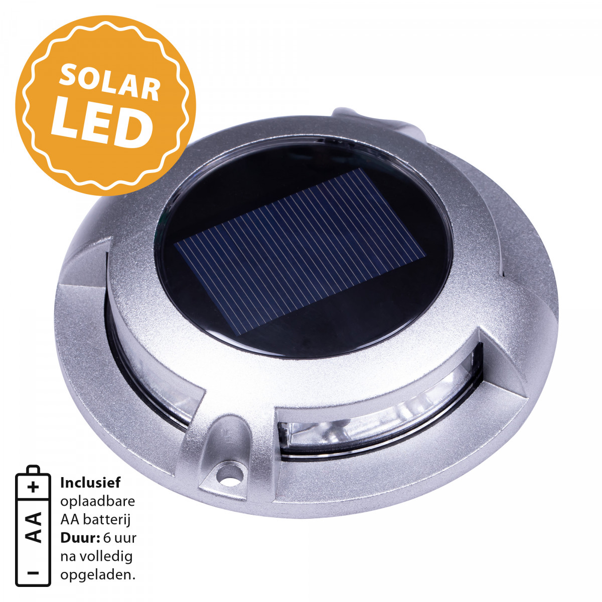 10er Set Solar Decklight Edelstahl