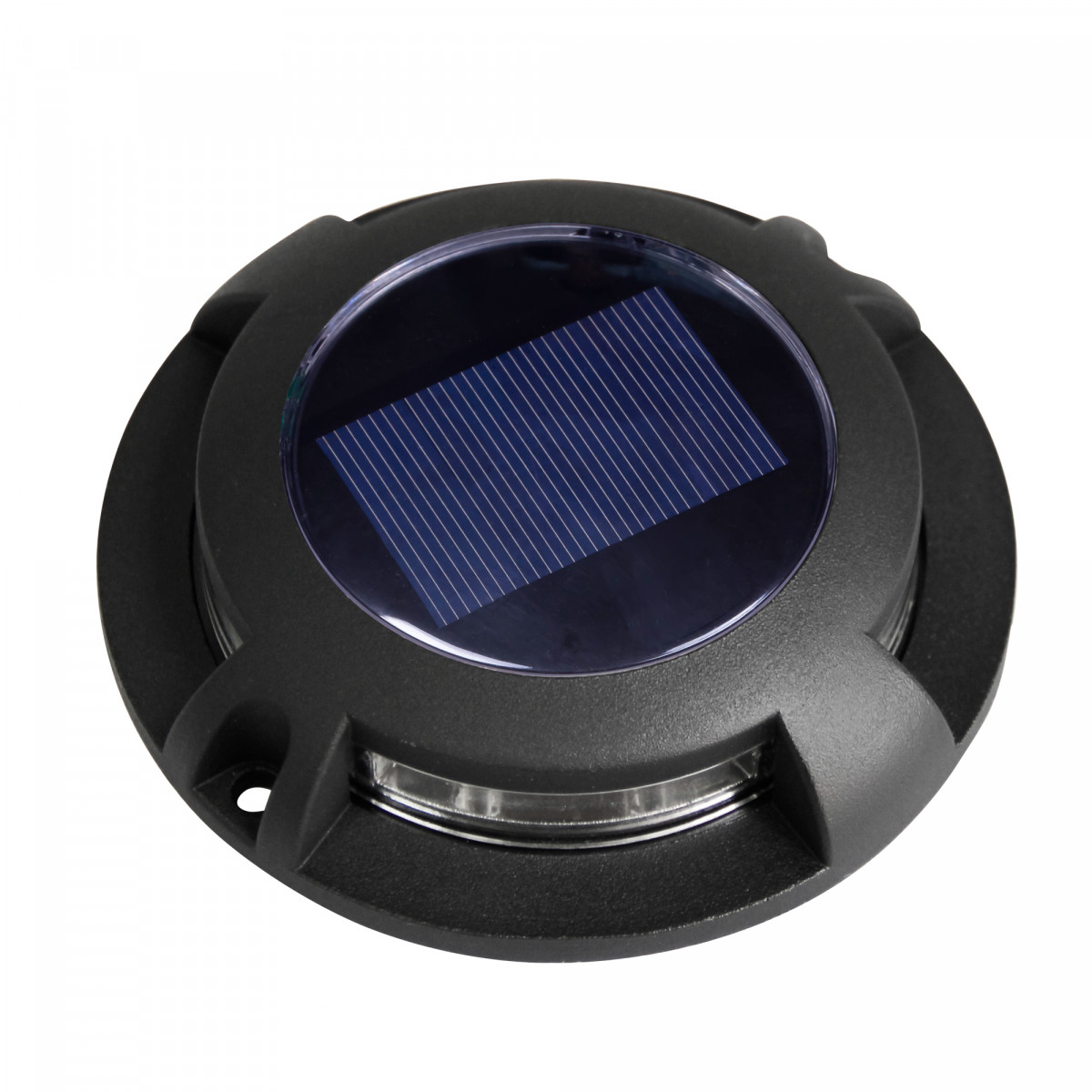 6er Set Solar Decklight Schwarz