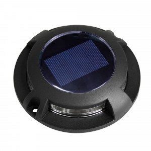 Solar LED Decklight Schwarz Solar LED Decklight Schwarz