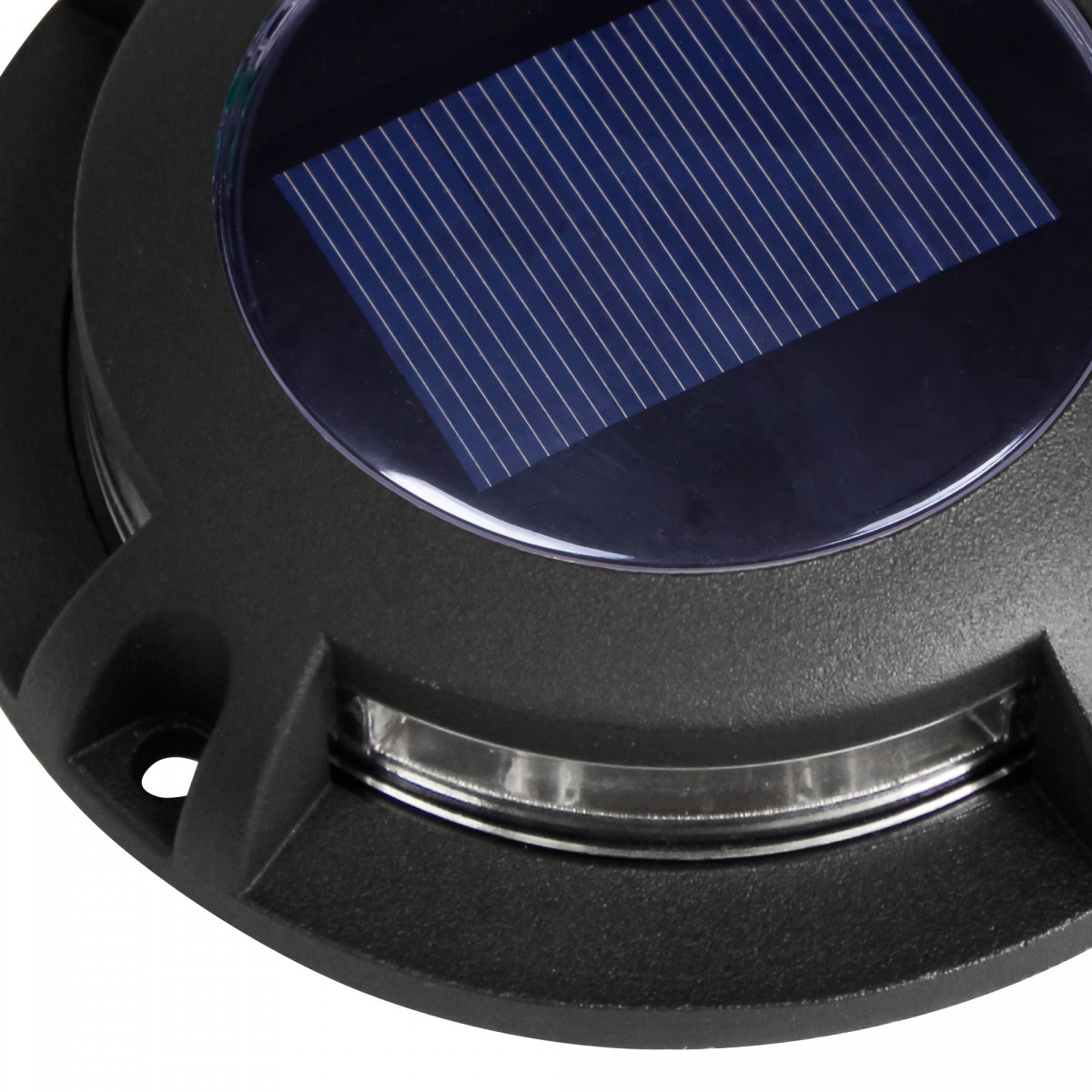 Solar LED Decklight Schwarz