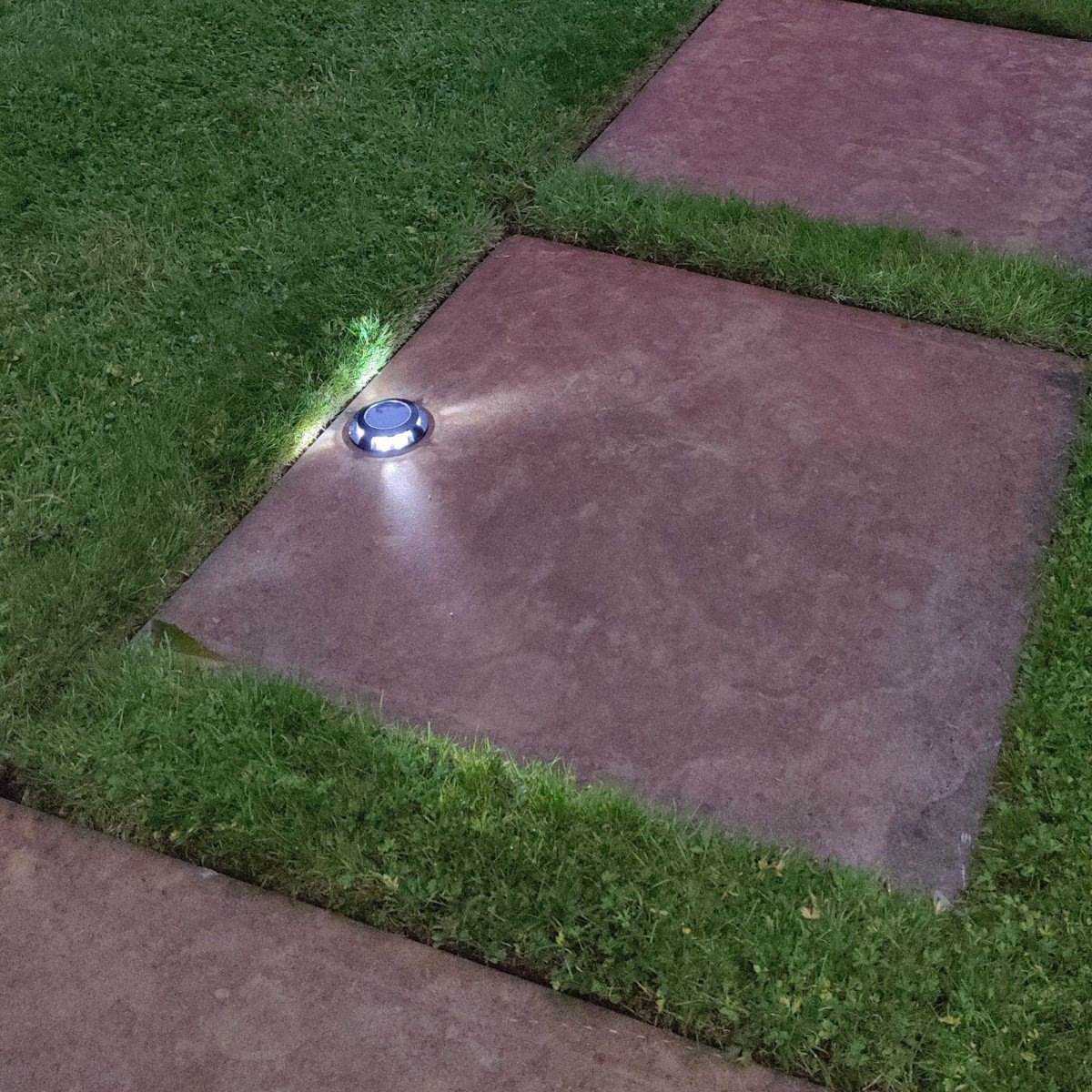 Solar LED Decklight Schwarz