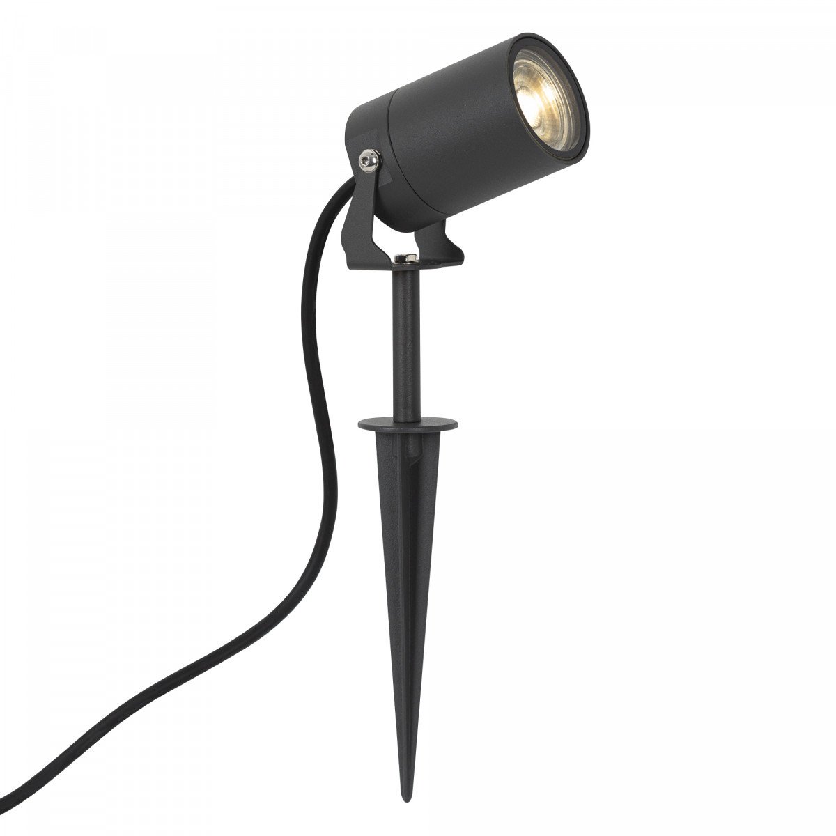 Multicolor Smart LED Gartenspot Stark Anthrazit