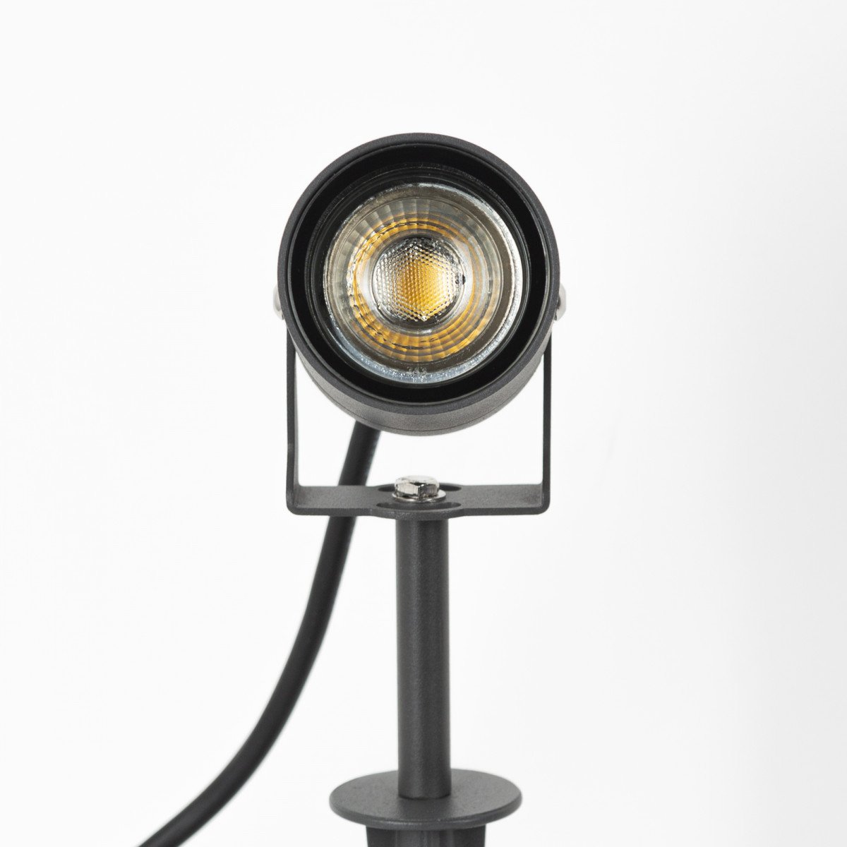 Multicolor Smart LED Gartenspot Stark Anthrazit