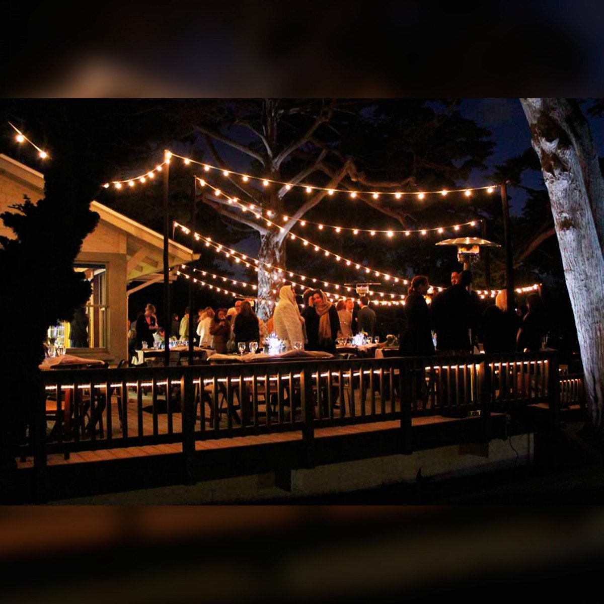 Patio 20 Innen- und Außen Lichterkette mit 24 warm-weißen LED's