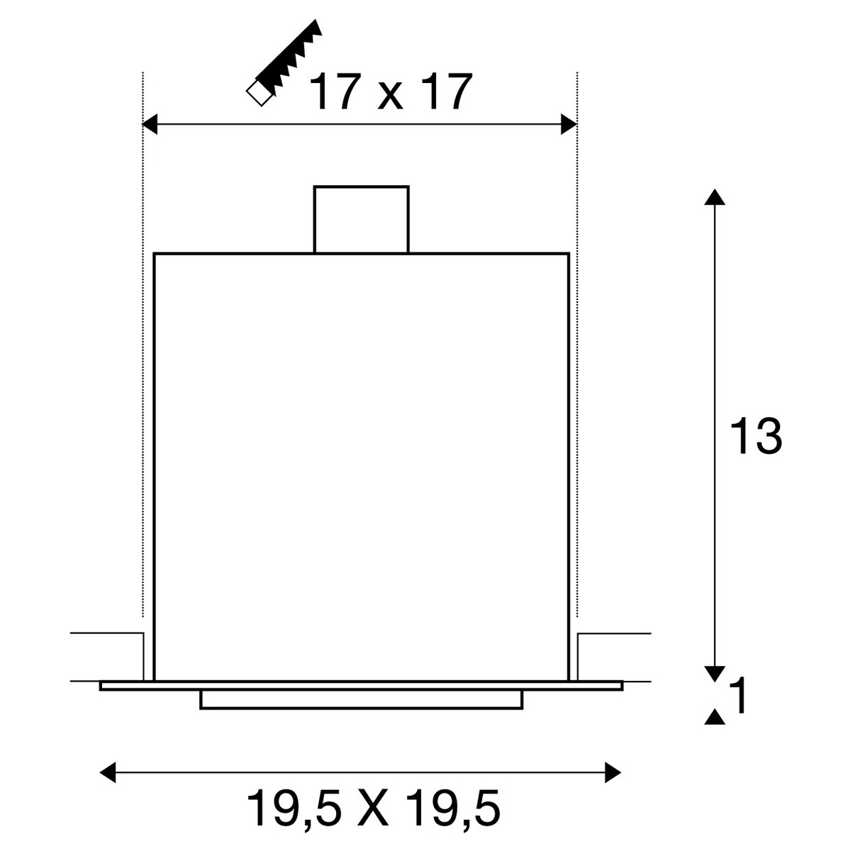 Kadux 1 ES111 Schwarz 