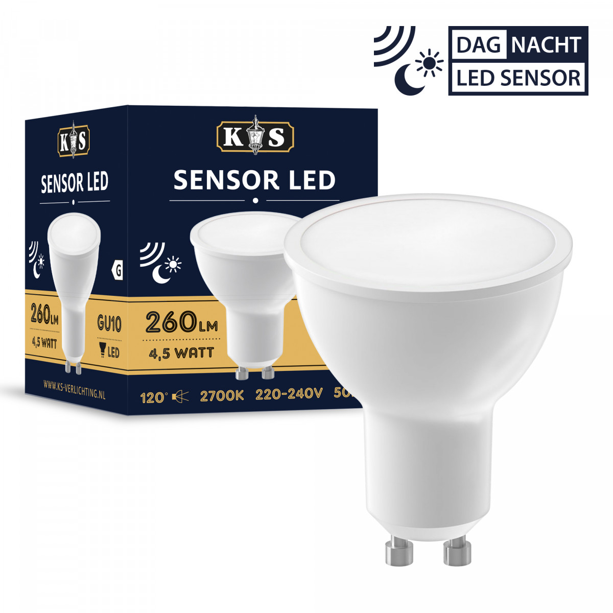 GU10 LED Dim To Warm 5,5 Watt