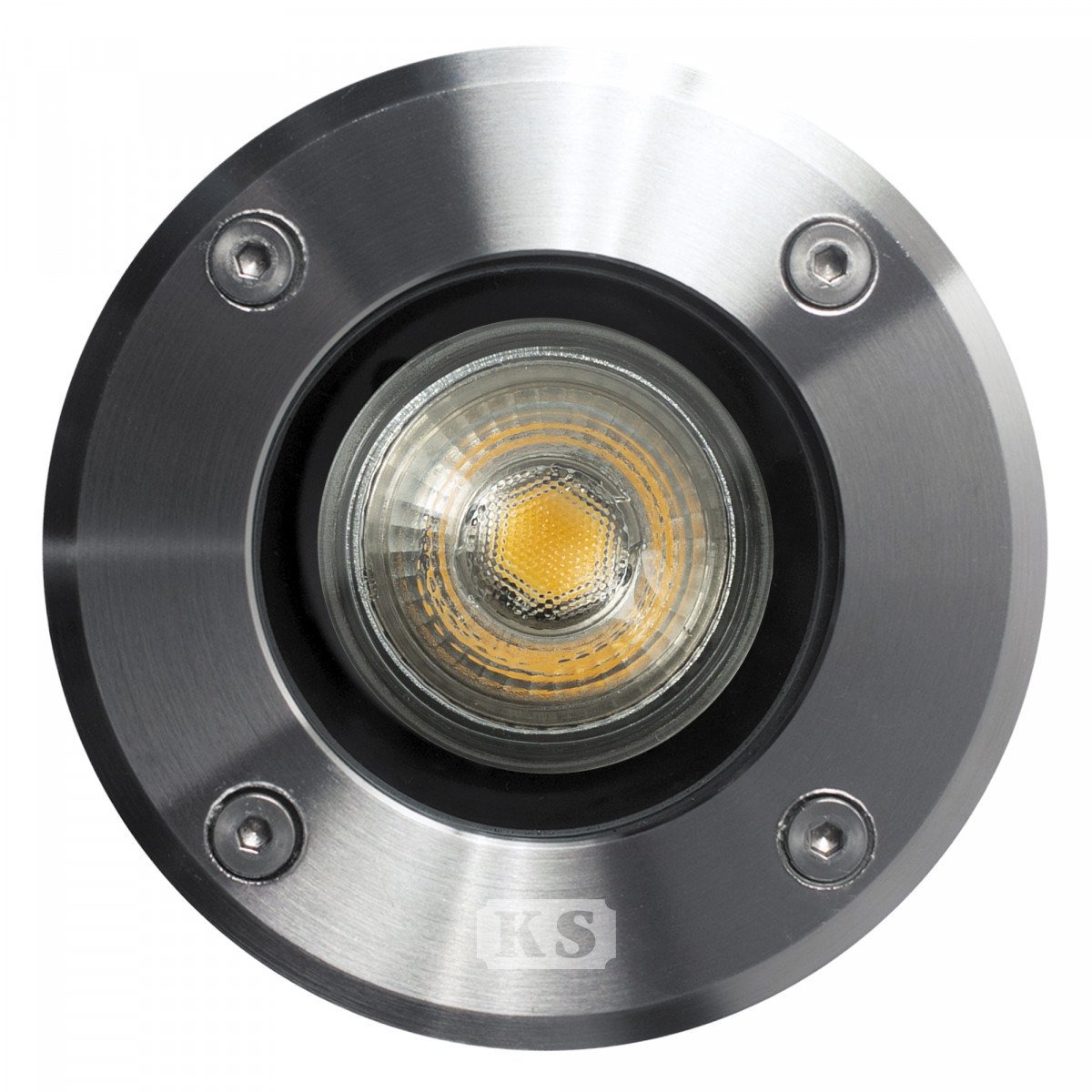 Bodenspot LED Ø11 Rund Edelstahl Set (6-stück)