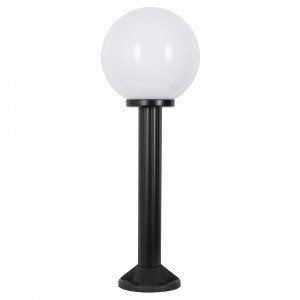 Gartenleuchte Globe 50R Opal mit Kugel Ø25