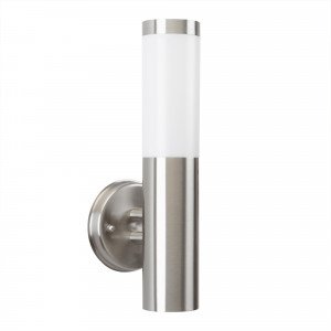 Edelstahl Wandlampe Lech 4