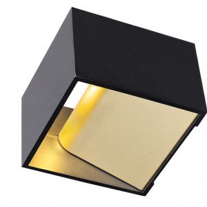 Logs In Schwarz/Brass 1xled 3000k