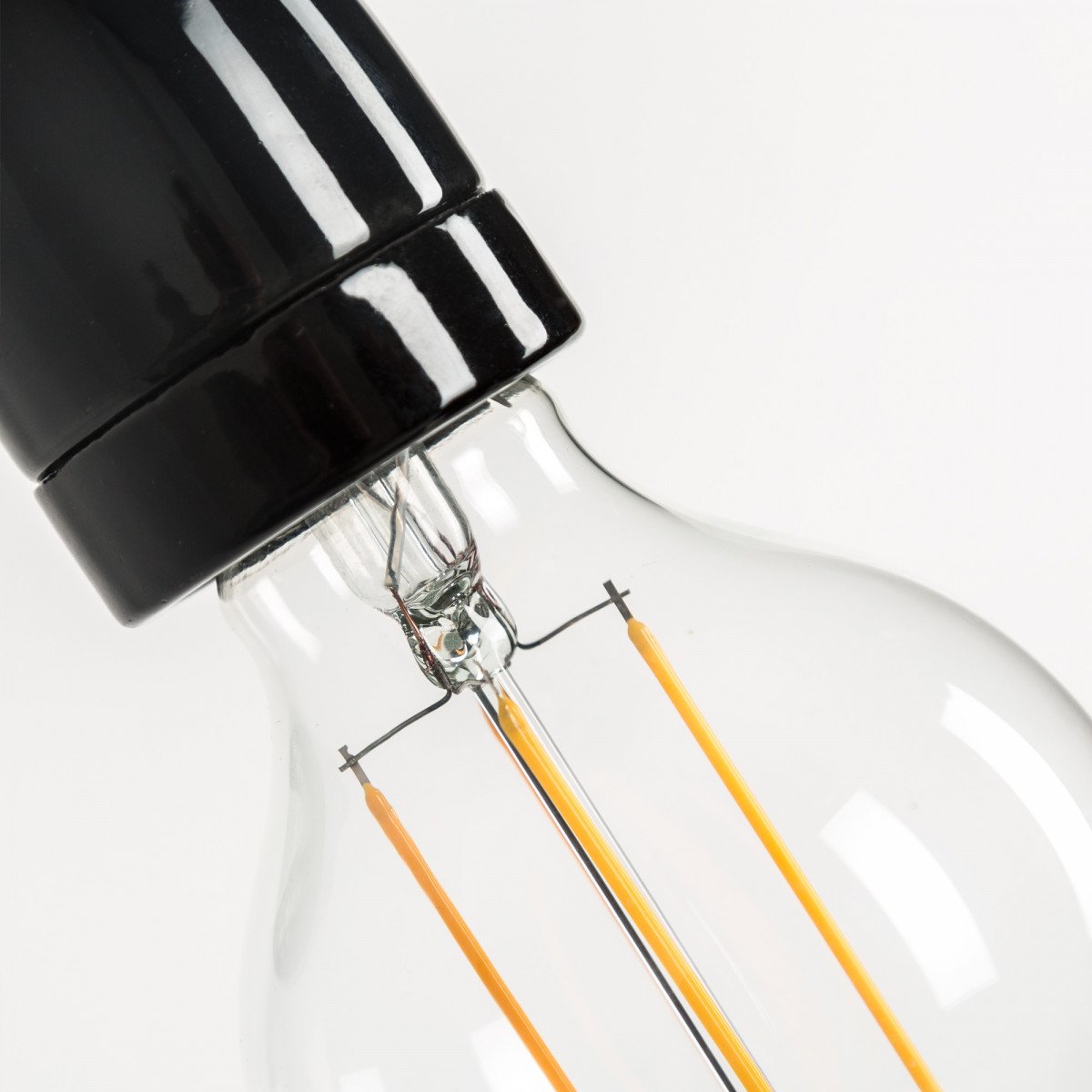 Wohnraumleuchten - Wandleuchte - Wandlampe Nathalie schwarz - Nostalux