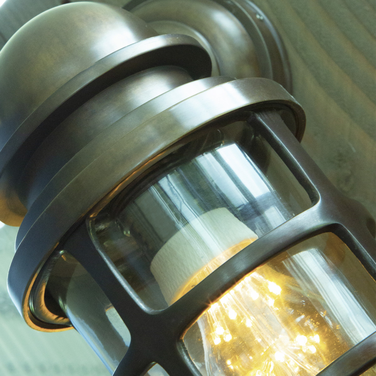 Maritime Wandleuchte Brooklyn Bronze