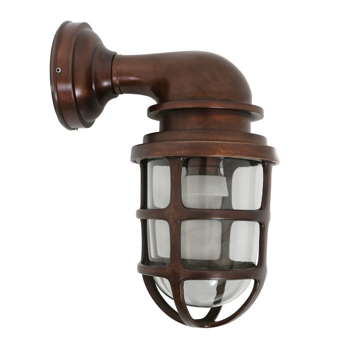 Maritime Wandleuchte Brooklyn Bronze