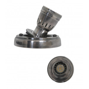 Deckenspot Troy Vintage Silber