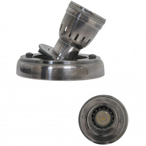 Deckenspot Troy Vintage Silber