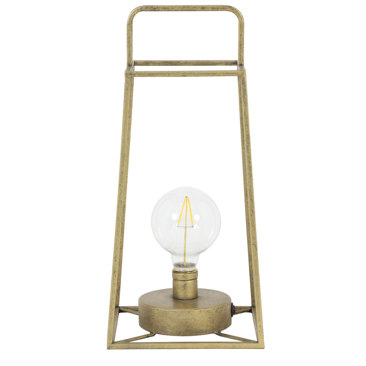 Tischlampe Fauve Antik Bronze mit LED